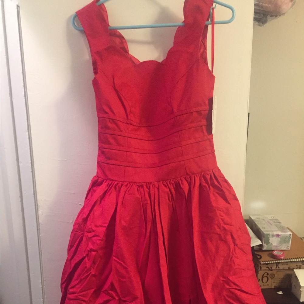 NWT Unique Vintage Red Dress!